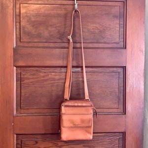Vintage Leather Fossil Crossbody